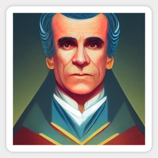 James K. Polk | Comics style Sticker